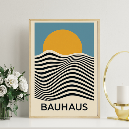 Bauhaus Sun Posteri