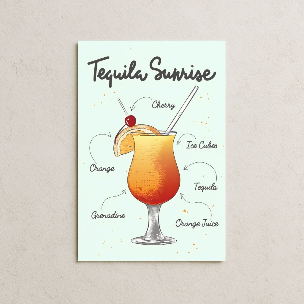 Tequila Sunrise Posteri-1