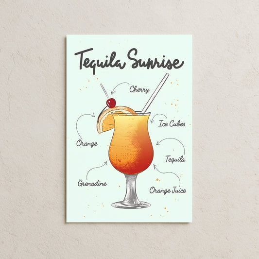 Tequila Sunrise Posteri-1