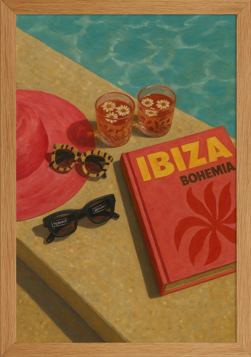 İbiza'da Çift Kişilik Tatil Posteri