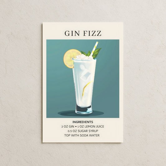 Gin Fizz Posteri