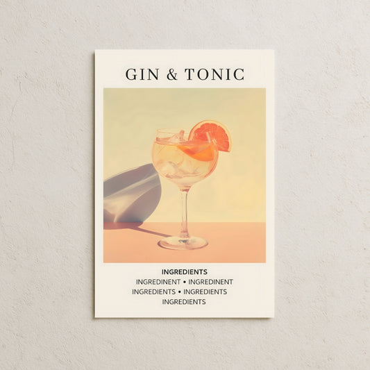 Gin Tonic Posteri-2