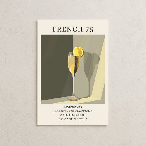 French 75 Posteri