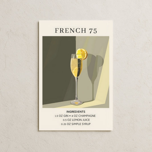 French 75 Posteri