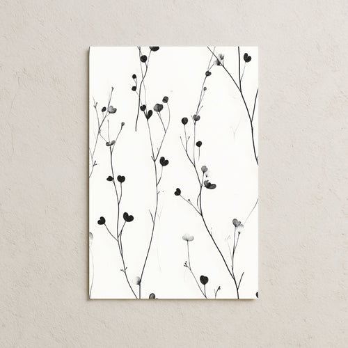 İnce Dallar ve Çiçekler Posteri-2