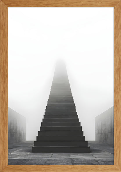 Gökyüzüne Açılan Merdiven Posteri