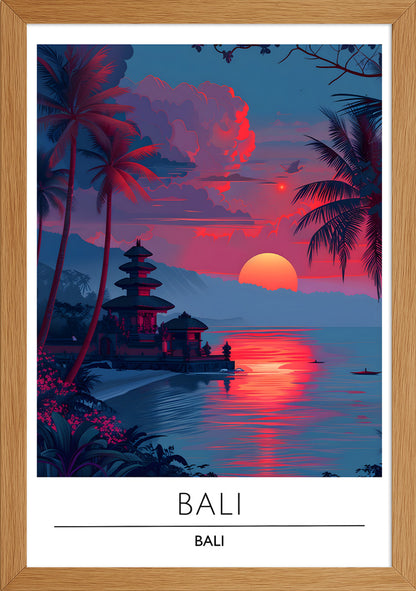 Dark Bali Posteri