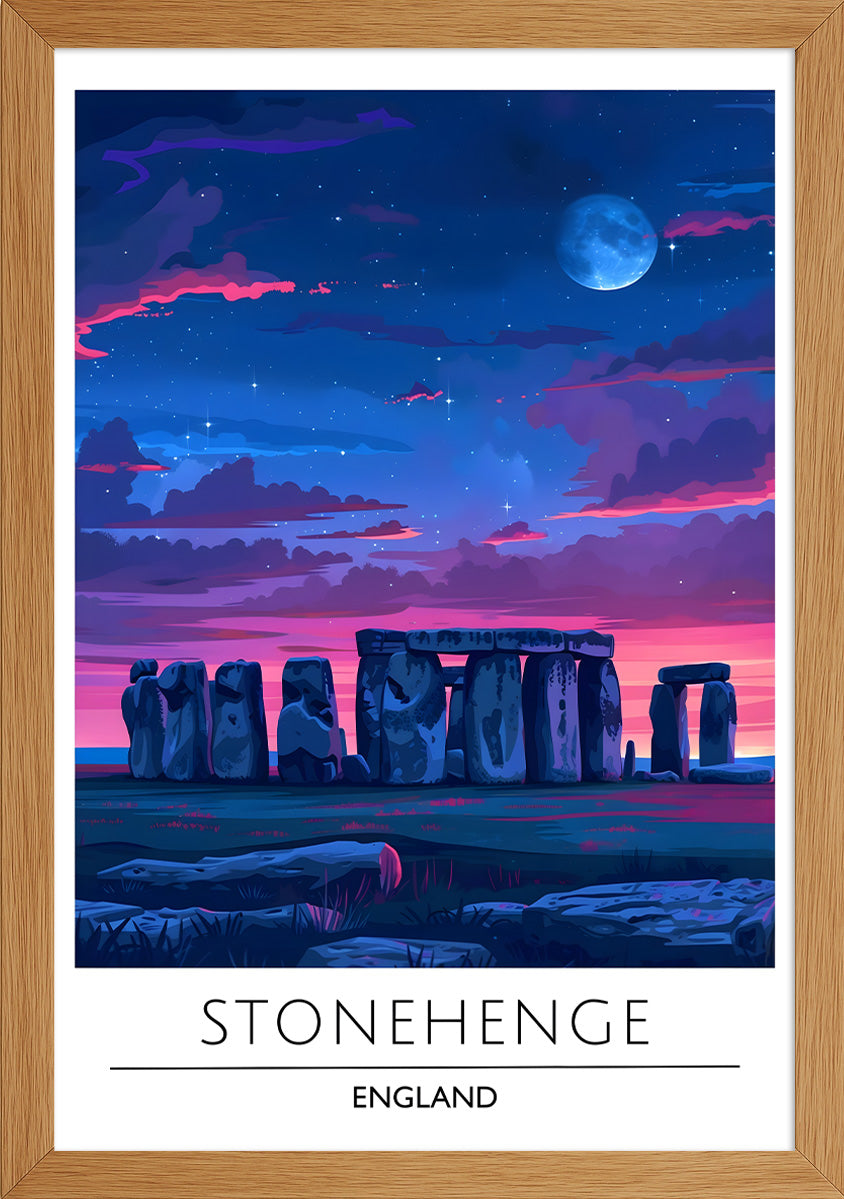 Dark Stonehenge Posteri