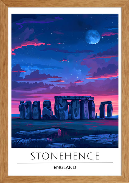 Dark Stonehenge Posteri