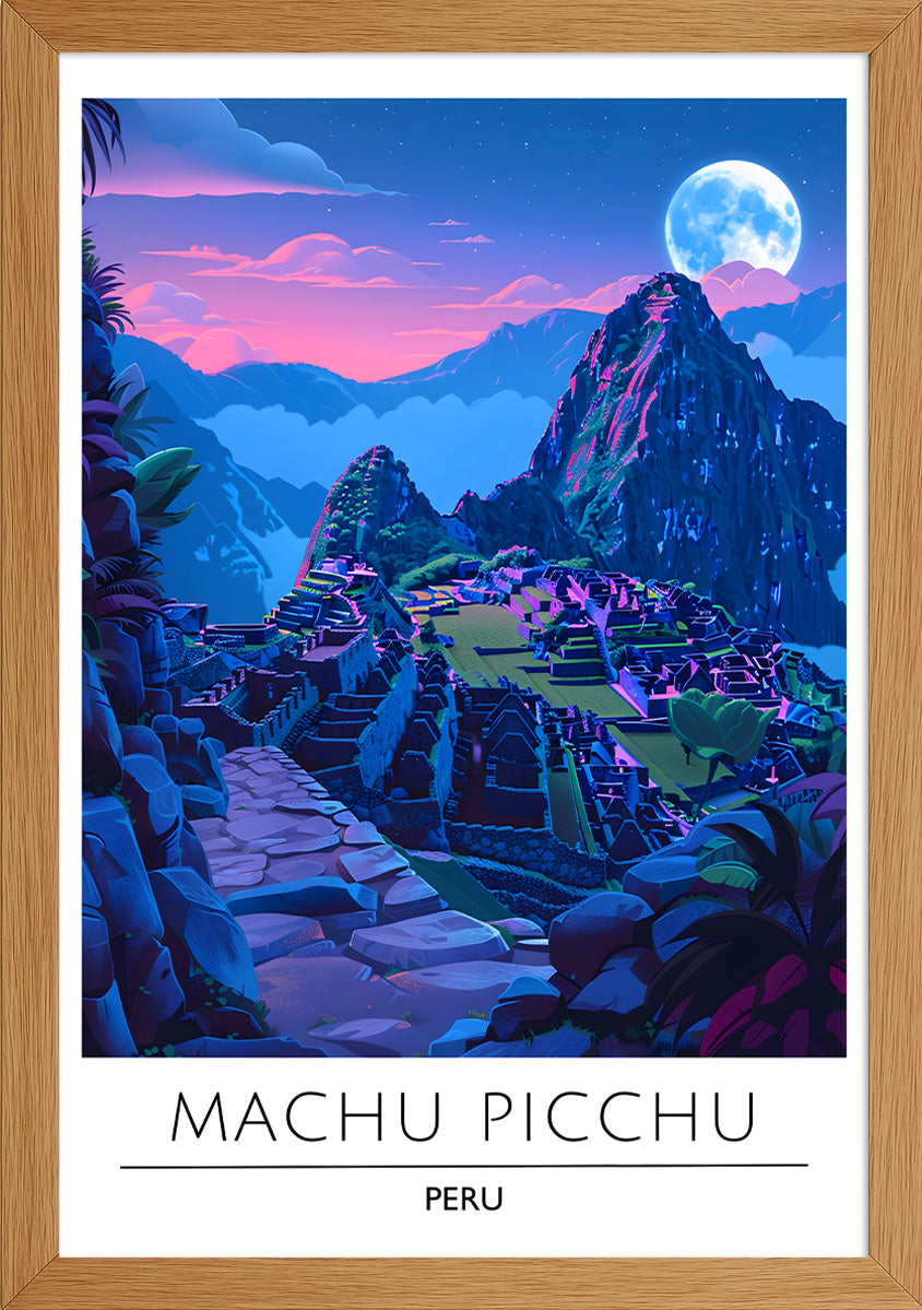 Dark Machu Picchu Posteri