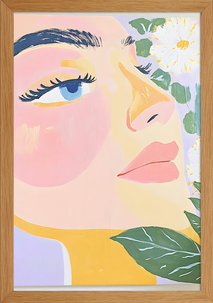 Pastel Kadın Posteri