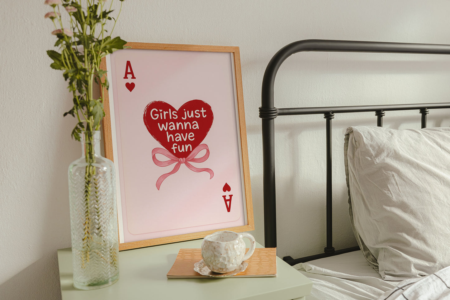 Girls Just Wanna Have Fun Kart Posteri