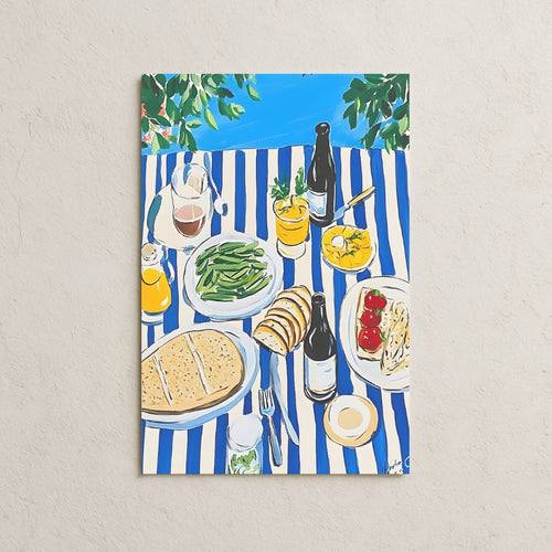 Piknik Temalı Poster