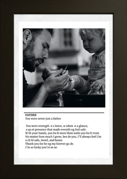 kişiye özel (father) poster