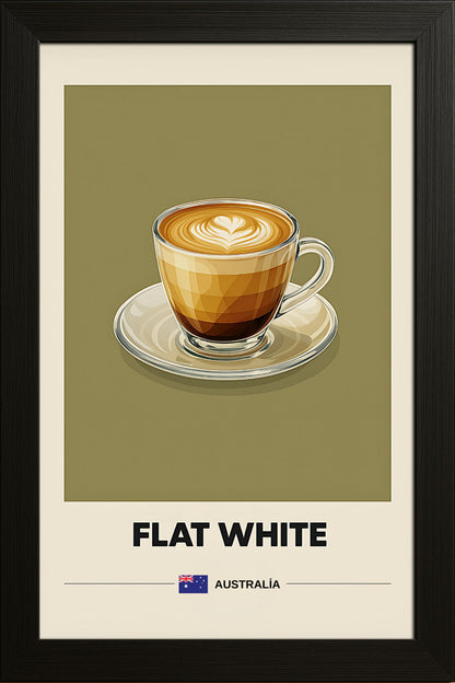 Flat White Posteri