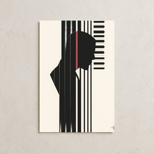 Çizgilere Sıkışmış Adam Posteri