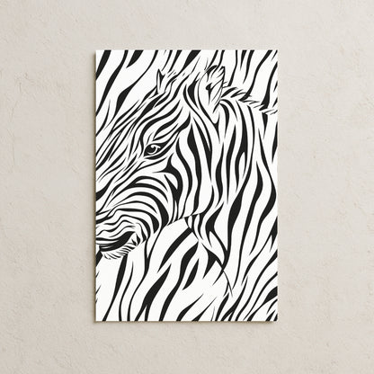 Kamufle Zebra Posteri