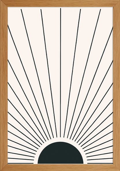 Çizgisel Güneş Işınları Posteri