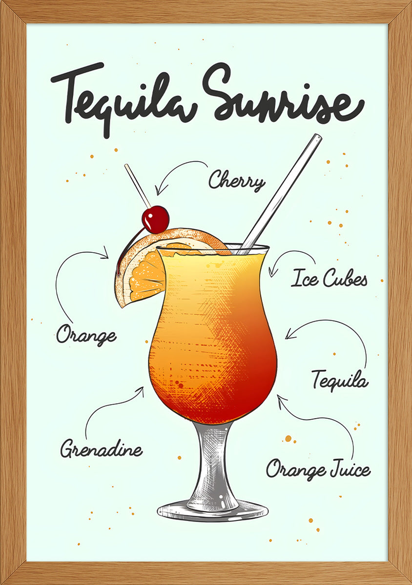 Tequila Sunrise Posteri-1