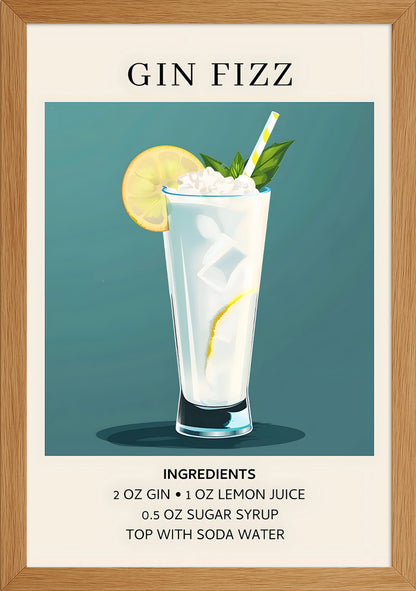 Gin Fizz Posteri