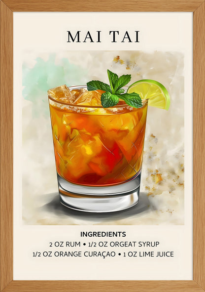 Mai Tai Posteri