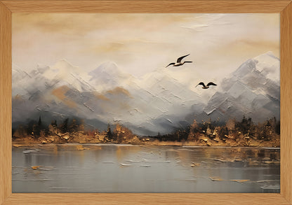 Yağlı Boya Manzara Posteri-5