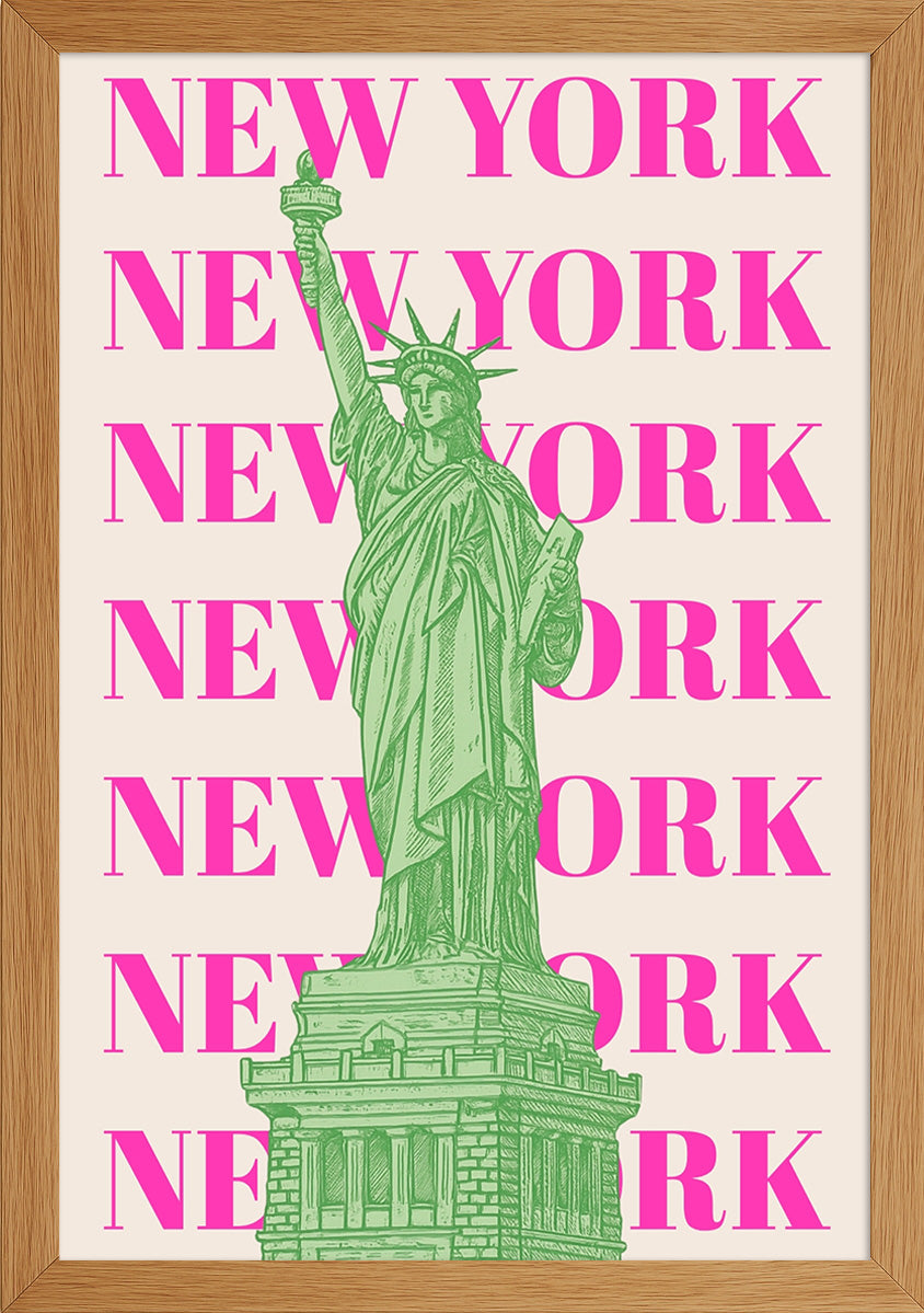 New York Özgürlük Heykeli Posteri