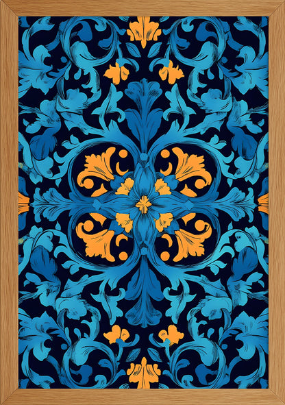 Pattern Motifler Posteri-9