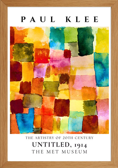 Paul Klee - Untitled, 1914 Posteri
