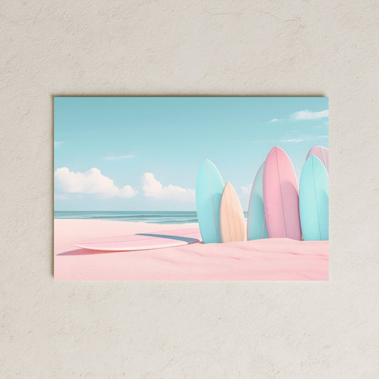 Pembe Sahil Posteri