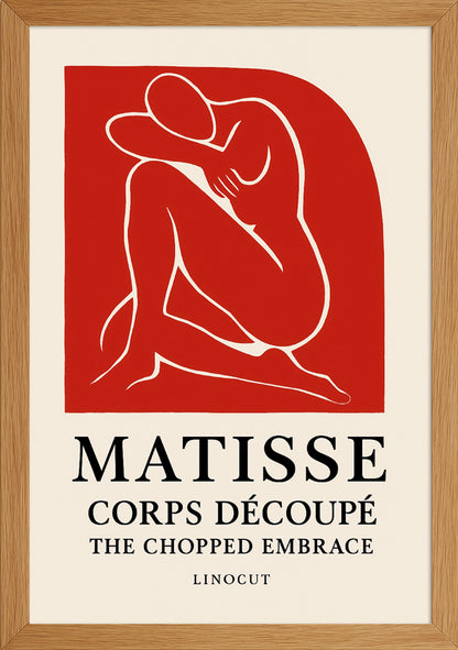 Matisse Corps Decoupe Posteri