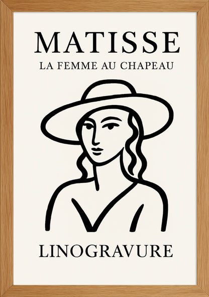 Matisse La Femme Au Chapeau Posteri
