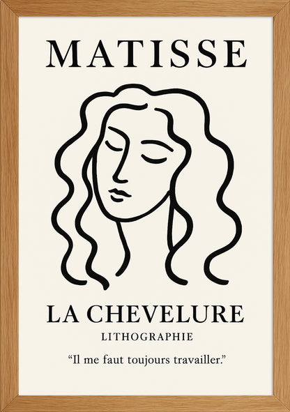 Matisse La Chevelure Posteri