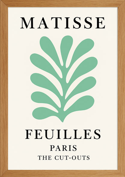 Matisse Feuilles Posteri