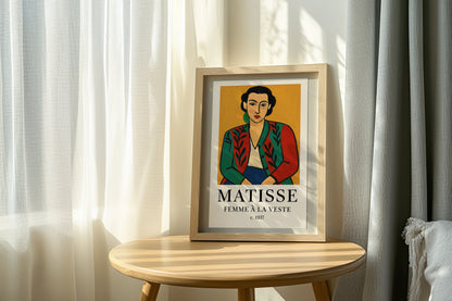 Matisse Femme A La Veste Posteri