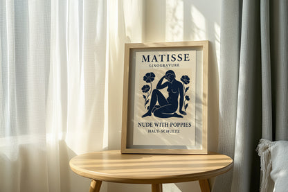Matisse Nude With Poppies Posteri
