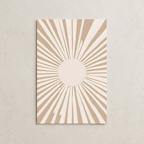 Çizgisel Güneş Işınları Posteri-2