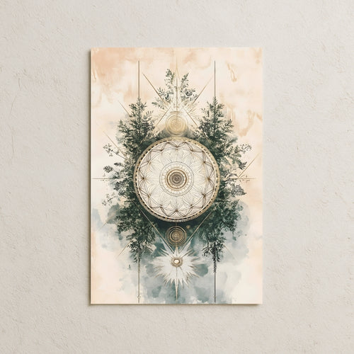 Soft Renkler ve Dairesel Formlar Posteri-3