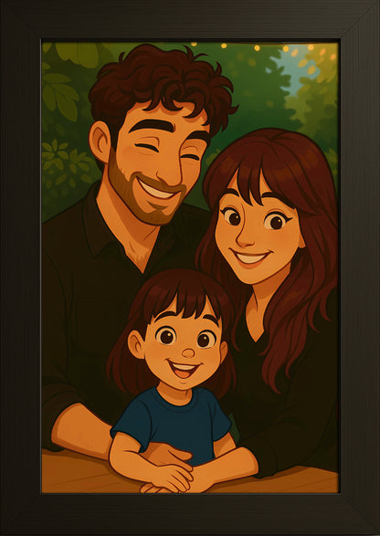 kişiye özel (disney karakterleri) poster
