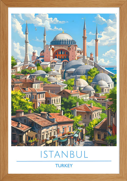 Istanbul (Ayasofya)Posteri