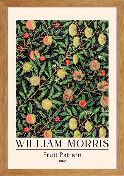 William Morris Fruit Pattern Posteri