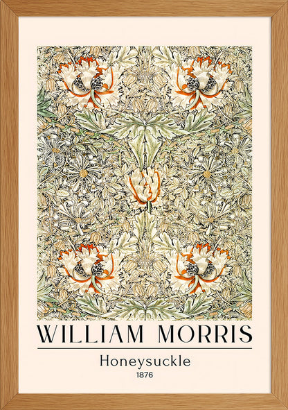 William Morris Honeysuckle Posteri