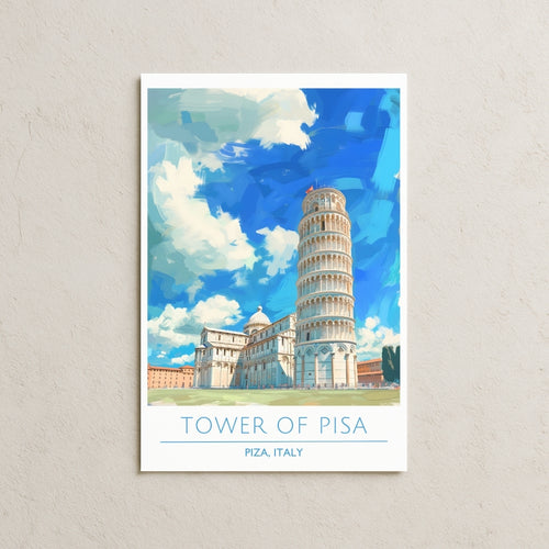 Tower Of Pisa Posteri