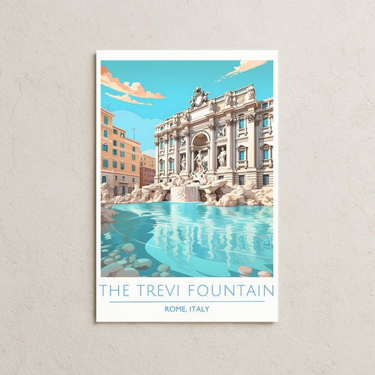 The Trevi Fountain Posteri